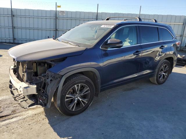 VIN 5TDJKRFH3GS254941 2016 Toyota Highlander, Xle no.1