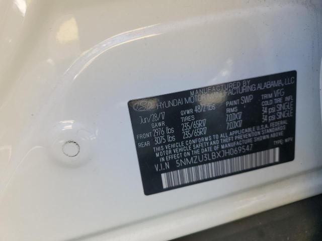 2018 HYUNDAI SANTA FE S - 5NMZU3LBXJH069547