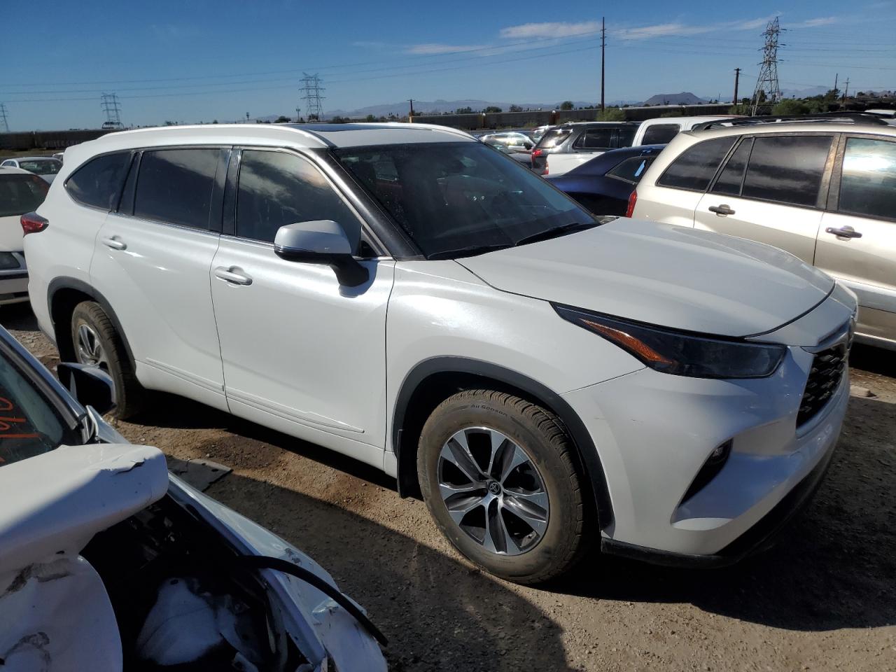 Lot #3034347069 2022 TOYOTA HIGHLANDER