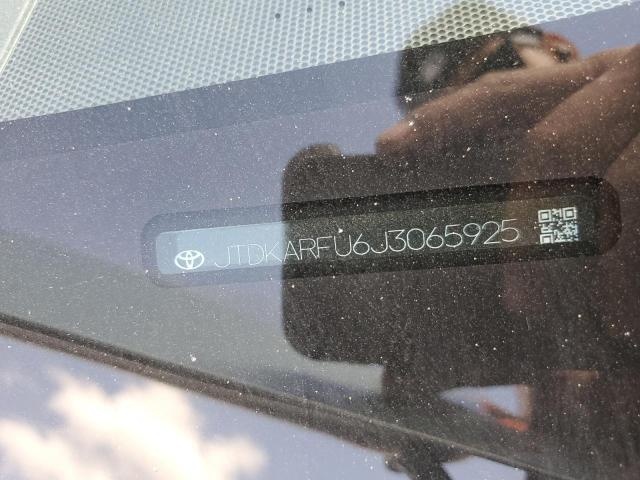 2018 TOYOTA PRIUS - JTDKARFU6J3065925
