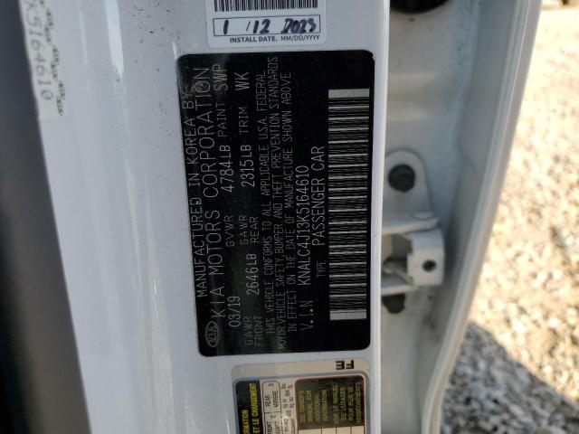 2019 KIA CADENZA LU - KNALC4J13K5164610