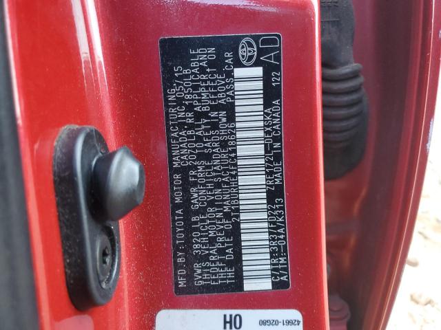 2015 TOYOTA COROLLA L - 2T1BURHE4FC418626