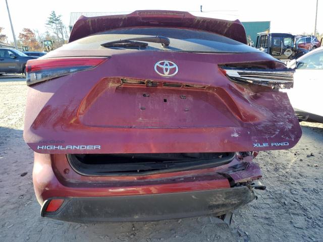 VIN 5TDHZRBH8MS127520 2021 TOYOTA HIGHLANDER no.6