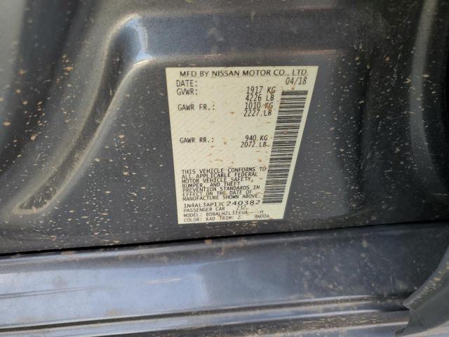2018 NISSAN ALTIMA 2.5 1N4AL3AP1JC240382