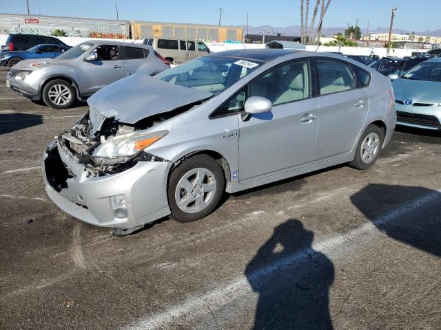 TOYOTA PRIUS 2010 silver  hybrid engine JTDKN3DU7A0001866 photo #1