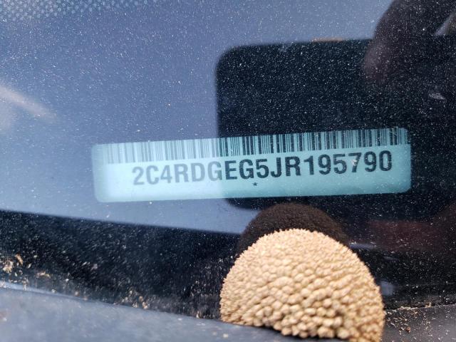 2018 DODGE GRAND CARA - 2C4RDGEG5JR195790