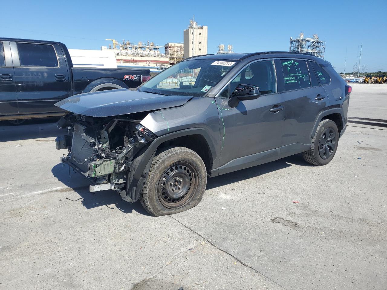 Lot #2989202710 2021 TOYOTA RAV4 LE