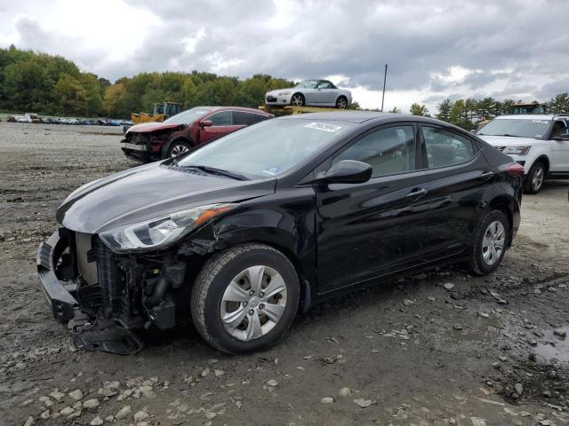 HYUNDAI ELANTRA SE 2016 black sedan 4d gas KMHDH4AE1GU501523 photo #3