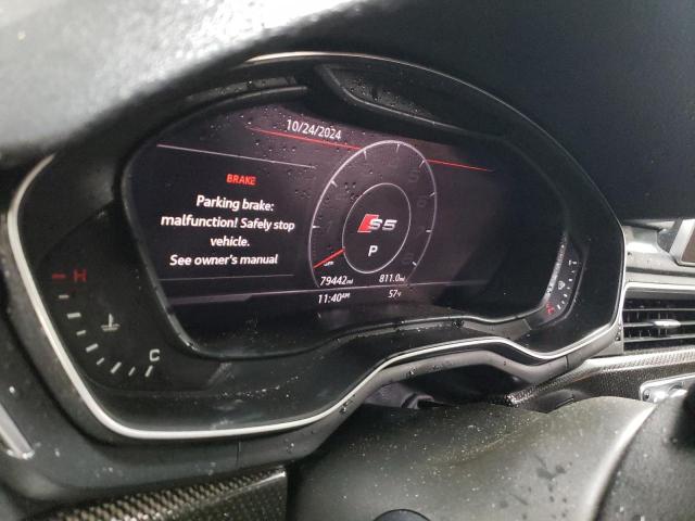 2018 AUDI S5 PRESTIG WAUR4AF58JA104040