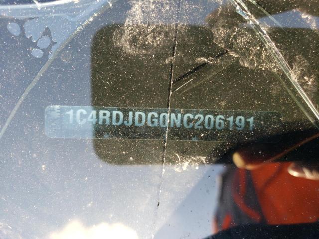 VIN 1C4RDJDG0NC206191 2022 Dodge Durango, GT no.14