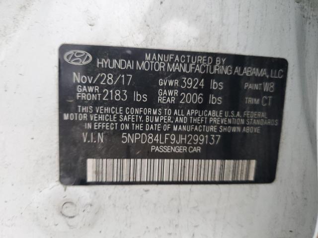 2018 HYUNDAI ELANTRA SE - 5NPD84LF9JH299137