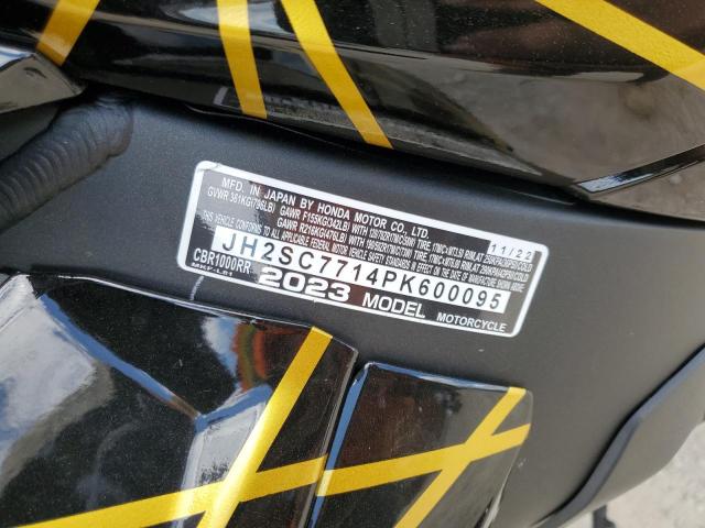 2023 HONDA CBR1000 RR JH2SC7714PK600095