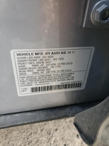 2018 AUDI Q7 PRESTIG - WA1VAAF72JD013317