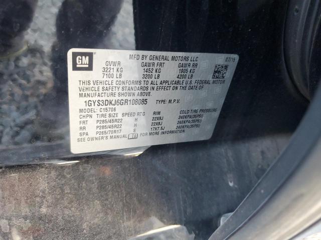 2016 CADILLAC ESCALADE P - 1GYS3DKJ6GR108085