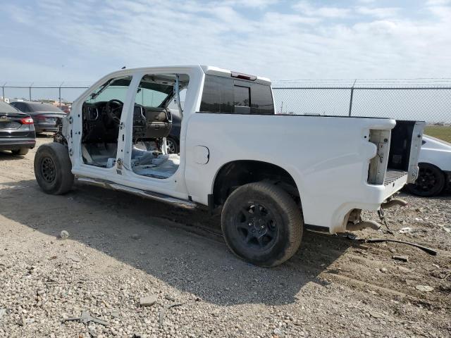 CHEVROLET SILVERADO 2021 white  diesel 3GCUYEETXMG313438 photo #3