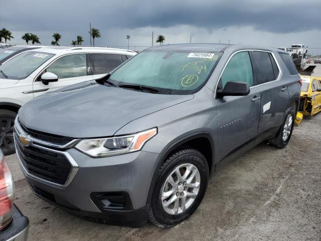 CHEVROLET TRAVERSE L 2020 gray  gas 1GNERFKW0LJ146601 photo #1