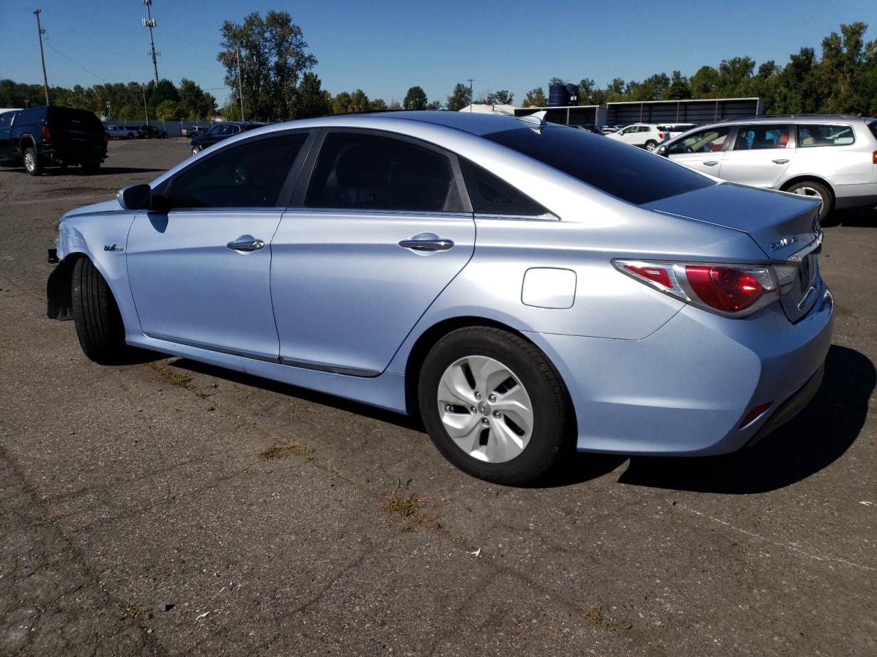 Lot #2962660202 2013 HYUNDAI SONATA HYB