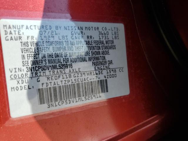2021 NISSAN KICKS SR - 3N1CP5DV1ML525916