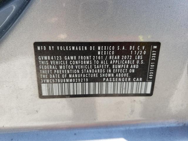 2021 VOLKSWAGEN JETTA S - 3VWC57BU8MM029219