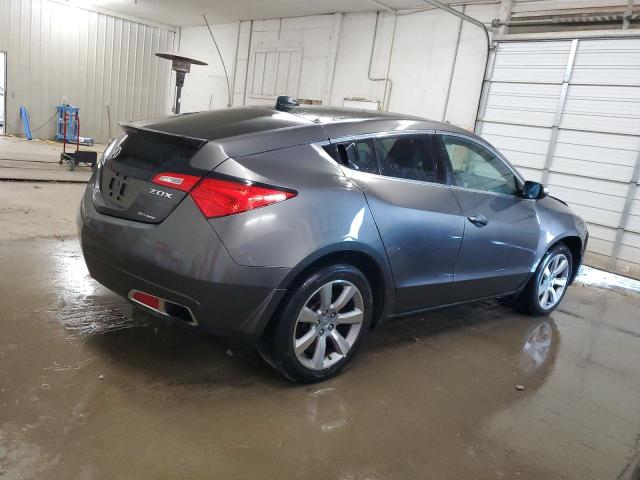 ACURA ZDX TECHNO 2012 gray  gas 2HNYB1H45CH500157 photo #4