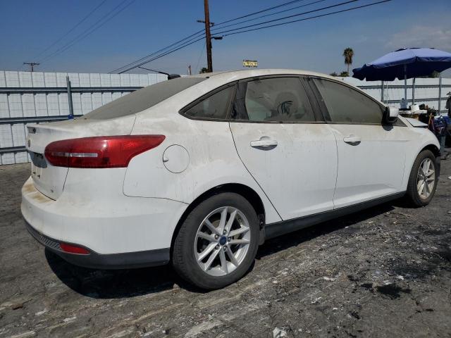 FORD FOCUS SE 2018 white  gas 1FADP3F22JL224626 photo #4