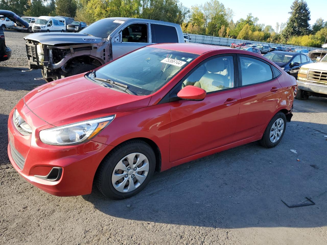 Lot #2986888750 2017 HYUNDAI ACCENT SE