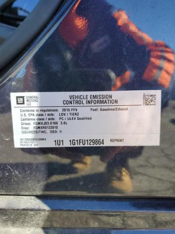 2015 CHEVROLET IMPALA LT - 1G1125S33FU129864