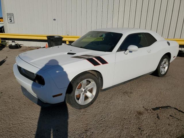 DODGE CHALLENGER 2013 white  flexible fuel 2C3CDYAG1DH524176 photo #1