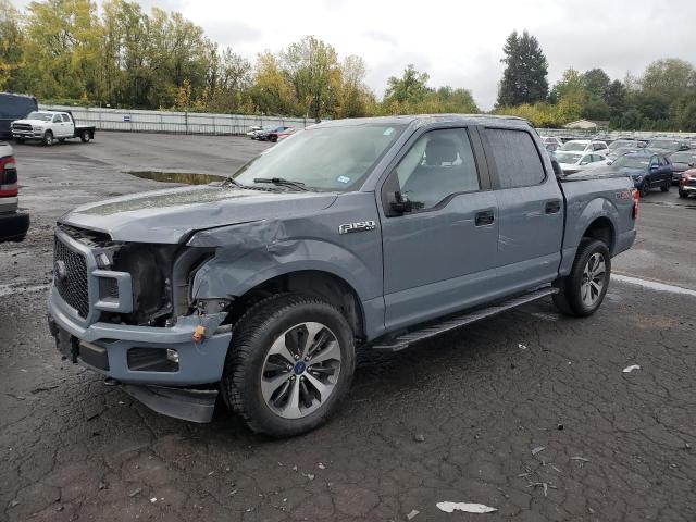 FORD F150 SUPER 2020 gray  gas 1FTEW1E5XLKE36412 photo #1