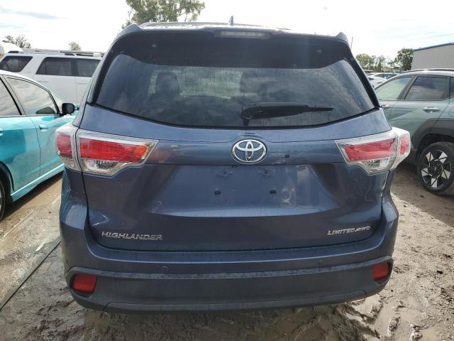 VIN 5TDDKRFH6ES071608 2014 Toyota Highlander, Limited no.6