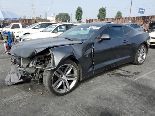 CHEVROLET CAMARO LT 2018 charcoal  gas 1G1FB1RS0J0174630 photo #1