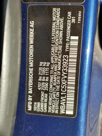 2015 BMW X1 XDRIVE2 - WBAVL1C5XFVY33923