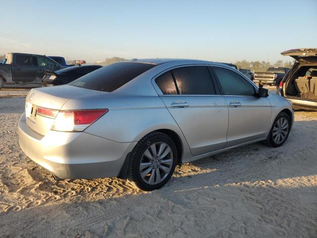 HONDA ACCORD EXL 2011 gray sedan 4d gas 1HGCP2F84BA067510 photo #4