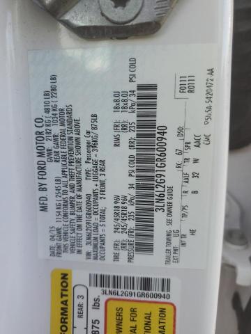 2016 LINCOLN MKZ - 3LN6L2G91GR600940