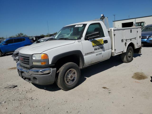 GMC SIERRA C25 2005 white  gas 1GDHC24U75E242504 photo #1