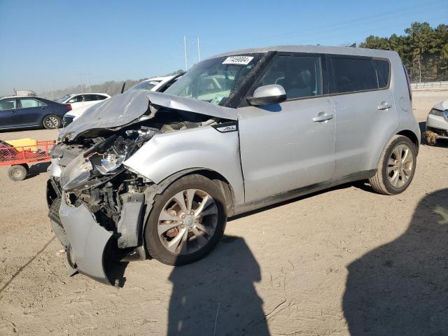 KIA SOUL + 2016 silver  gas KNDJP3A56G7818068 photo #1