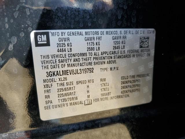 2018 GMC TERRAIN SL - 3GKALMEV8JL319792