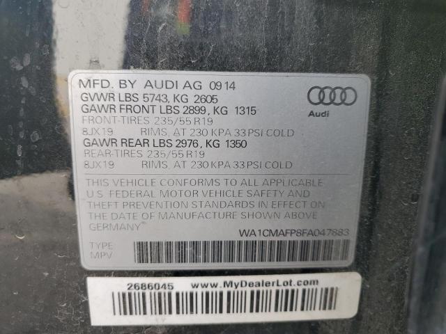2015 AUDI Q5 TDI PRE - WA1CMAFP8FA047883
