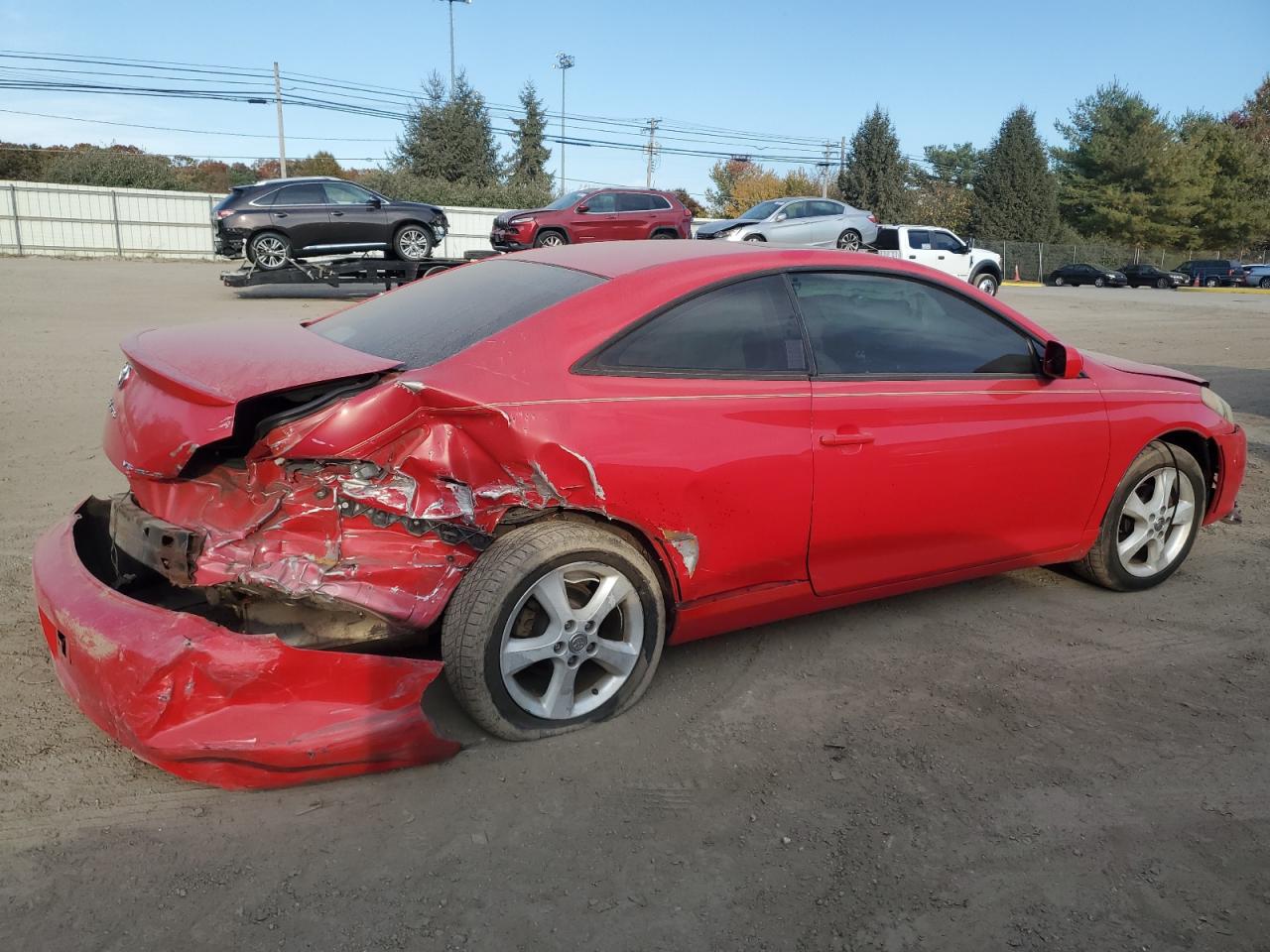 Lot #3027080797 2004 TOYOTA CAMRY SOLA