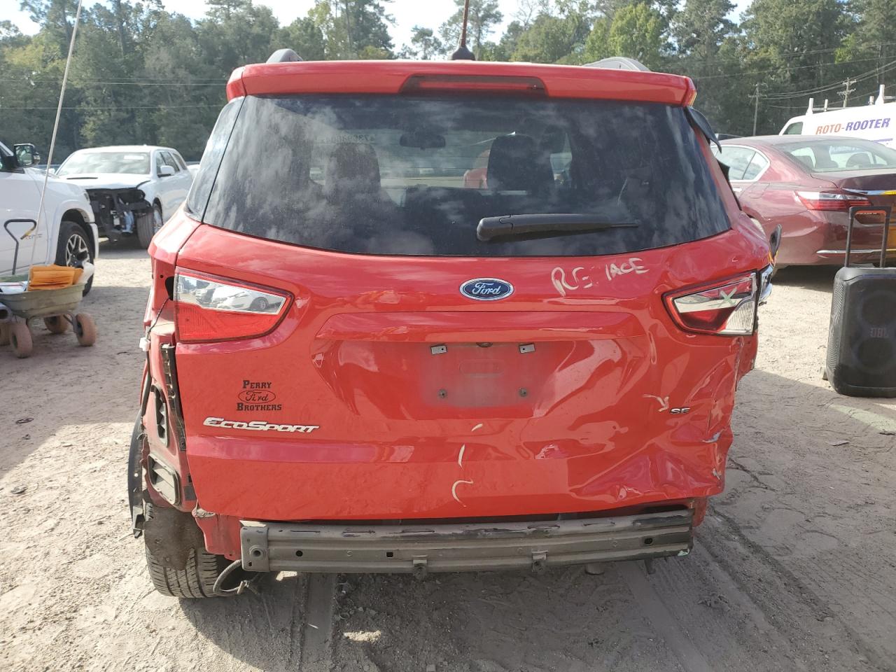 Lot #2895542575 2021 FORD ECOSPORT S