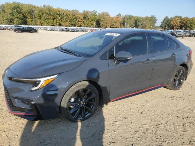 TOYOTA COROLLA LE 2023 gray  hybrid engine JTDBCMFE3P3009262 photo #1