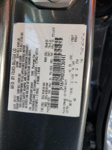 VIN 3FA6P0HD3JR130441 2018 Ford Fusion, SE no.12