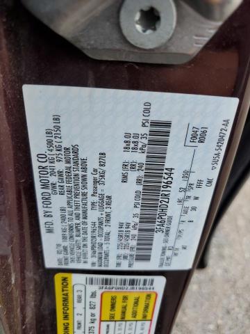2018 FORD FUSION SE - 3FA6P0HD2JR196544