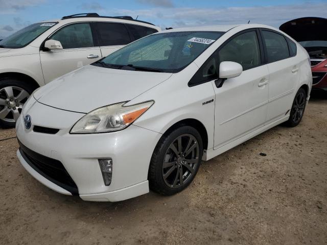 TOYOTA PRIUS 2012 white  hybrid engine JTDKN3DU0C5484462 photo #1