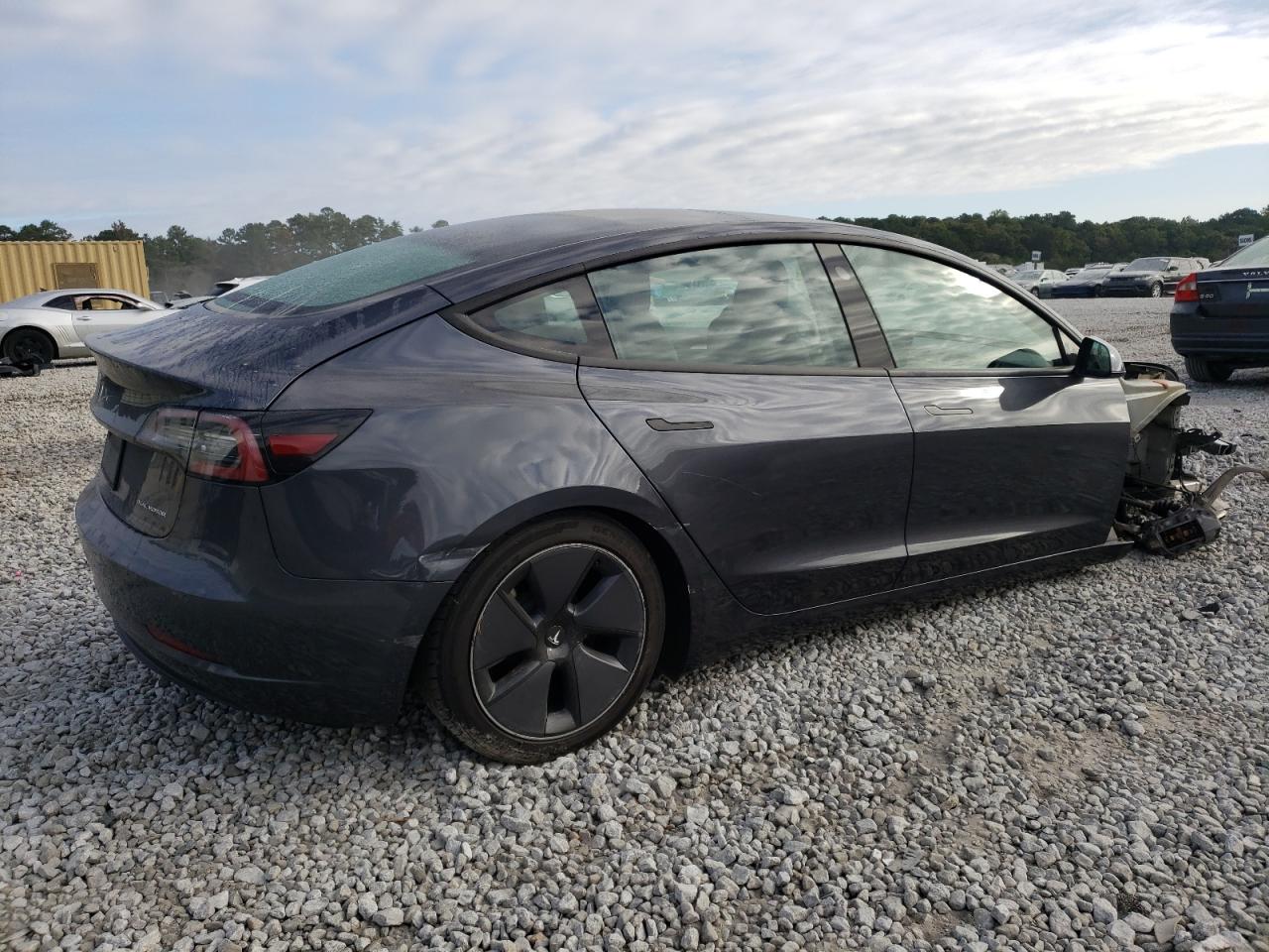 Lot #3006504146 2021 TESLA MODEL 3