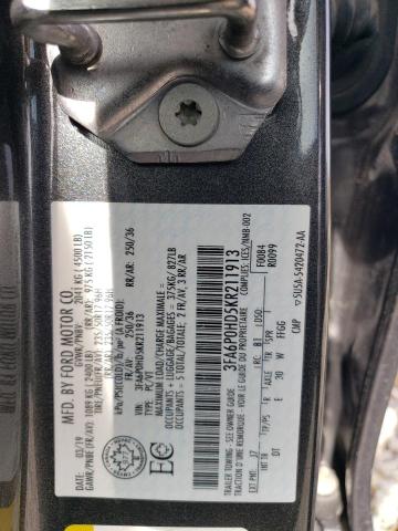 2019 FORD FUSION SE - 3FA6P0HD5KR211913