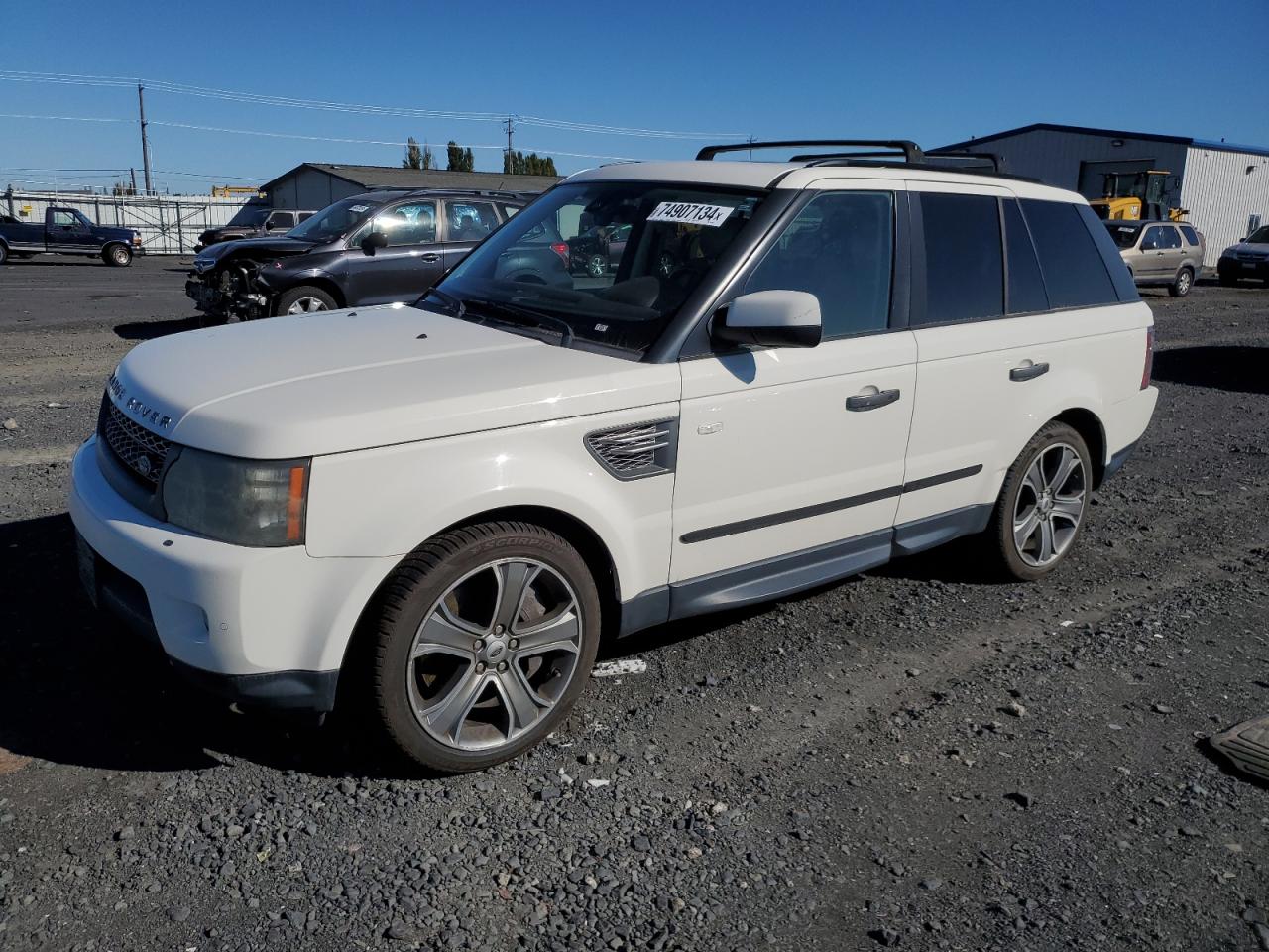 LAND ROVER RANGE ROVE 2010 white 4dr spor gas SALSH2E45AA221283 photo #1