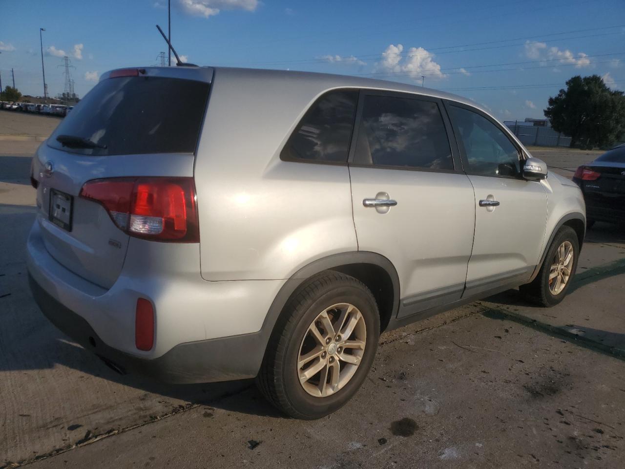 KIA SORENTO LX 2014 silver 4dr spor gas 5XYKT3A61EG534193 photo #4