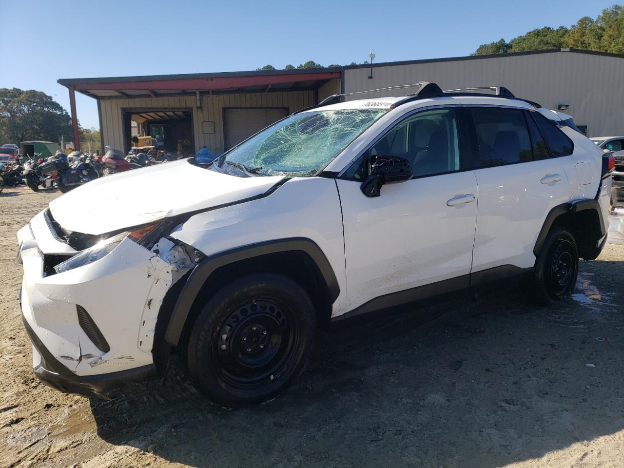 Lot #3024676568 2021 TOYOTA RAV4 LE