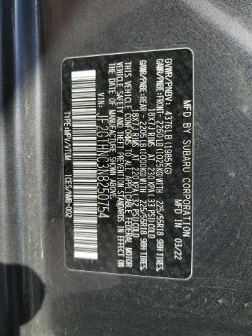 2022 SUBARU CROSSTREK - JF2GTHNC3N8250754
